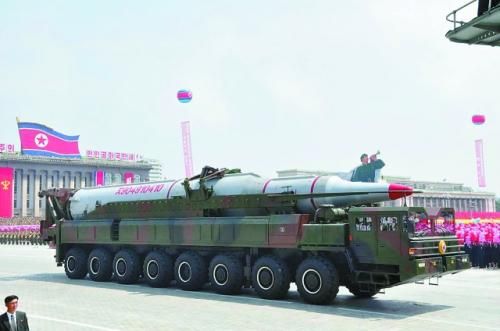 韓國(guó)認(rèn)為朝鮮中程導(dǎo)彈將部署到朝中邊境。