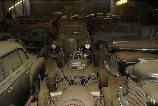 葡萄牙農場倉庫驚現大量老爺車 價值數百萬英鎊(組圖)
