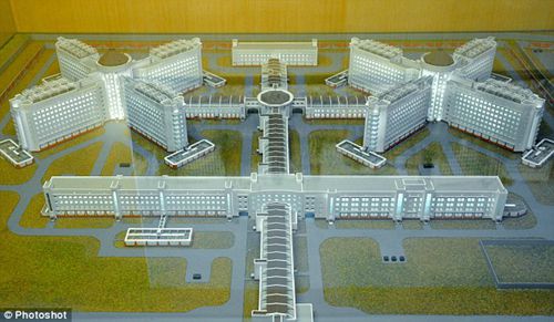 監(jiān)獄整體效果圖 監(jiān)獄整體效果圖