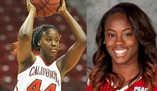 圖為加拿大籍女子籃球運(yùn)動員克拉克（Shanice Clark）。