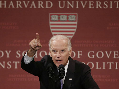 美國副總統(tǒng)拜登。資料圖