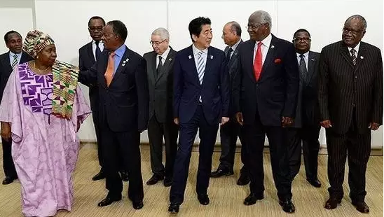 安倍此去肯尼亞是為了出席日本政府主導的第六屆非洲開發(fā)會議。此次會議通過了內羅畢宣言：主要內容包括，促進經濟多元化，通過產業(yè)化推動經濟結構改革;促進保障高品質的保健系統(tǒng);促進保障共同繁榮的社會安定。