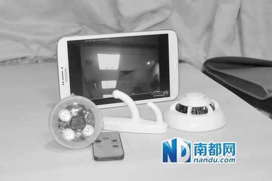 香港民建聯(lián)從市面購(gòu)買到的偷拍儀器。