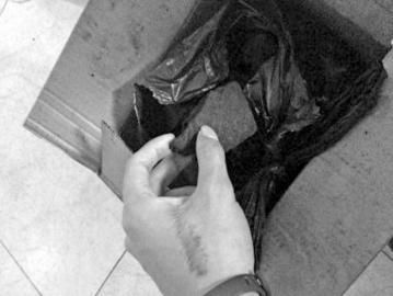 小曾發(fā)出買(mǎi)來(lái)的干炭和安眠藥。