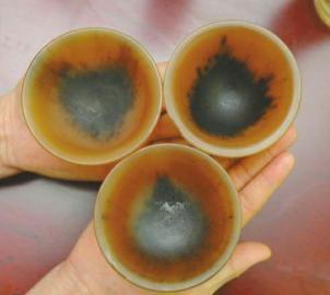 要價20萬元的犀牛角碗。