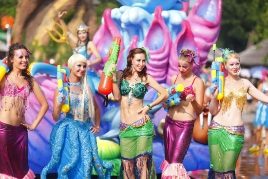 大連發(fā)現王國開啟“戲水狂歡”模式