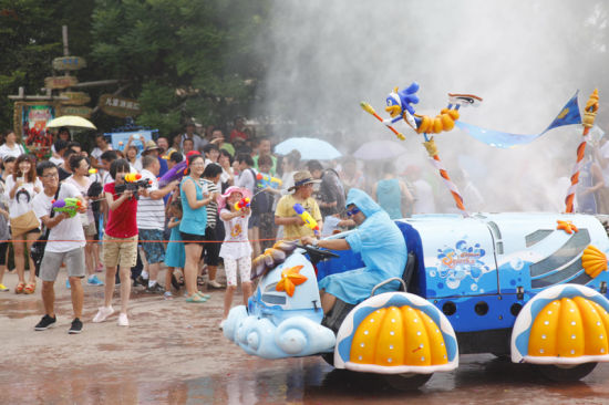 大連發(fā)現王國開啟“戲水狂歡”模式