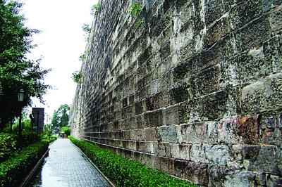 　　東水關(guān)處的城墻。資料圖片