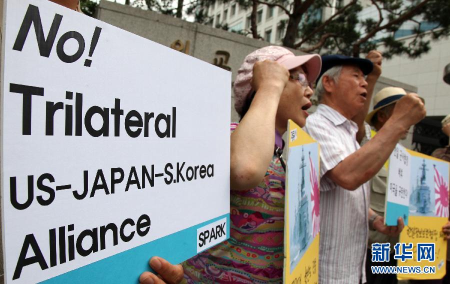 韓日情報協(xié)定被指暗箱操作