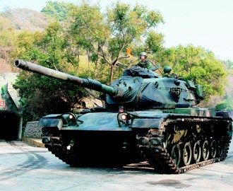 圖為M60A3同型戰(zhàn)車。圖片來源：臺(tái)灣媒體