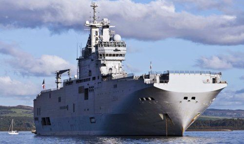 俄羅斯向法國購買西北風(fēng)級(jí)兩棲攻擊艦。