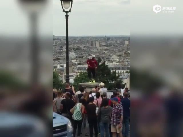 牛！黑人小哥開掛技能不斷